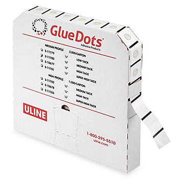 Glue Dots - 1/2", Medium Profile, Medium Tack S-11780
