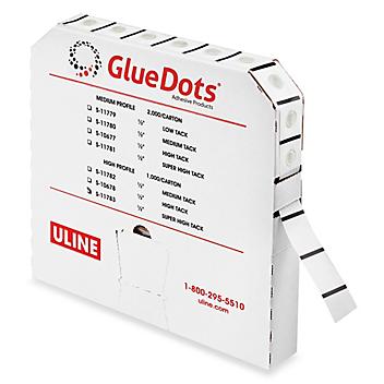 Glue Dots - 1/2", High Profile, Super High Tack S-11783