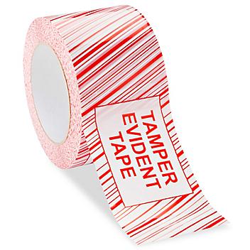Industrial Security Tape - "Tamper Evident", 3" x 110 yds S-11791