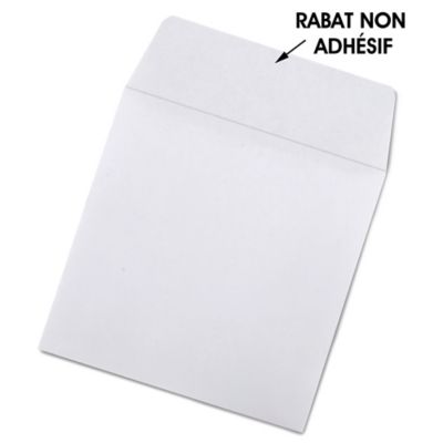 Paper CD Envelopes - 5 x 5", White, No Window S-11832