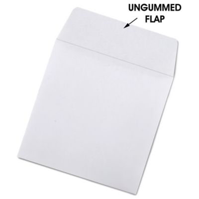 Paper CD Envelopes - 5 x 5", White, No Window S-11832