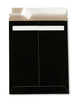 Black Self-Seal Stayflats&reg; #5 - 9 3/4 x 12 1/4" S-11837
