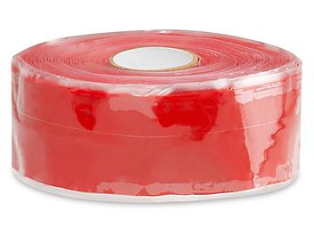 Silicone Self Fusing Tape - 1" x 12 yds, Red S-11849