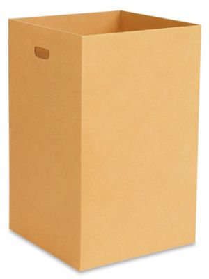 Blank Corrugated Trash Can - 40 Gallon, Kraft S-11855K-B