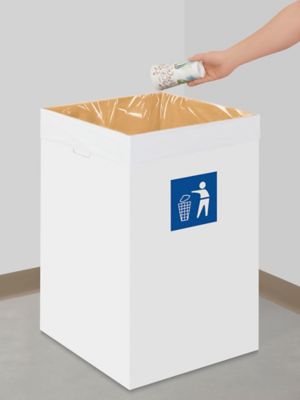 Versatile cardboard trash can Items 