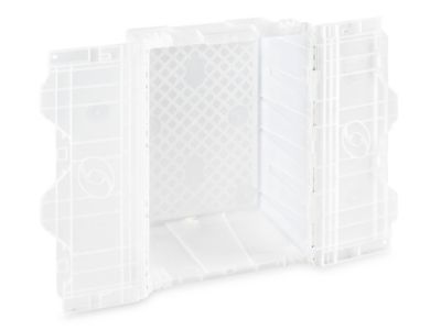 Clear Industrial Totes - 26 x 19 x 14 S-23361 - Uline