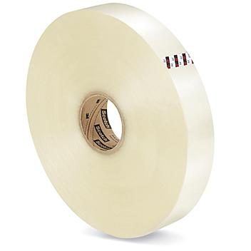 3M 371 Machine Length Tape - 2" x 1,640 yds, Clear S-11910