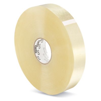 3M 313 Acrylic Machine Length Tape - 2" x 1,000 yds, Clear S-11911