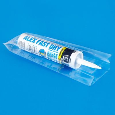 4 x 2 x 12" 2 Mil Gusseted Poly Bags S-121