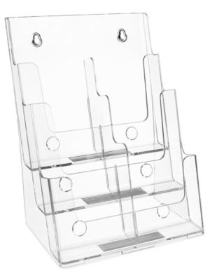 セールスライター認定講座テキスト、講座資料、スワイプファイル 3冊セット Countertop Literature Holders - 3-Tier, 9 x 6 x 13