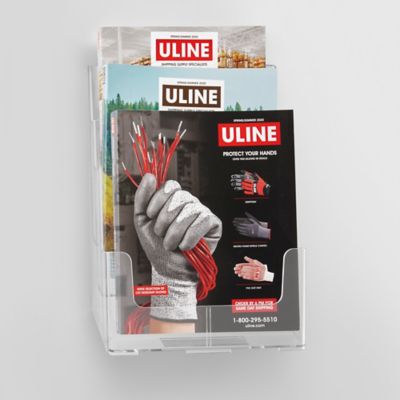 Countertop Literature Holders - 3-Tier, 9 x 6 x 13