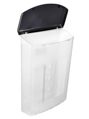 Outdoor Brochure Boxes With Lids OBHA5) Outdoor Brochure Holder, Clear