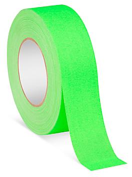 Gaffer's Tape - 2" x 50 yds, Fluorescent Green S-12208FG