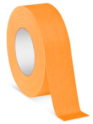 Gaffer's Tape 2" x 50 yds, Fluorescent Orange S12208FO Uline