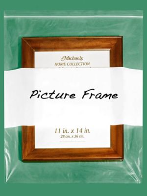 20 x 24" 2 Mil White Block Reclosable Bags S-12267