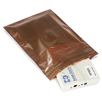 9 x 12" Amber UV Reclosable Bags S-12286