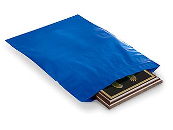 9 x 12" 2 Mil Colored Reclosable Bags - Blue S-12323BLU