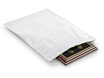 9 x 12" 2 Mil Colored Reclosable Bags - White S-12323W