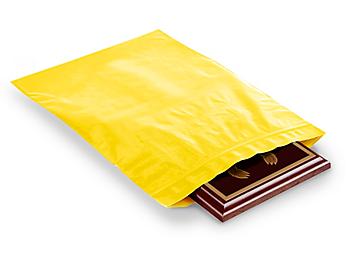 9 x 12" 2 Mil Colored Reclosable Bags - Yellow S-12323Y