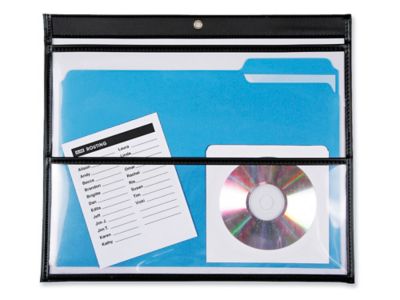 Dual Pocket Job Ticket Holders - 12 x 9" S-12325