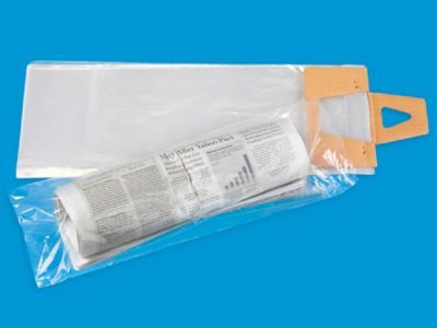 6 x 16 .65 Mil Newspaper Bags S-12341 - Uline