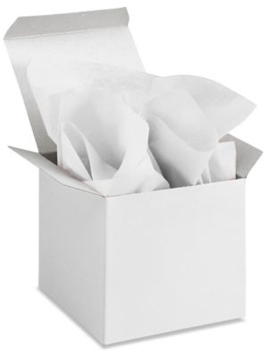 Way to Celebrate White Solid Tissue Paper 12 Count 