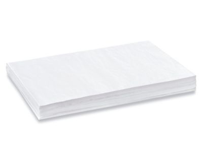 Tissue Paper Sheets - 15 x 20, White - ULINE - Bundle of 960 Sheets - S-12345