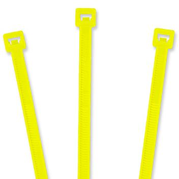 Nylon Cable Ties - 18", Fluorescent Yellow S-12356FY