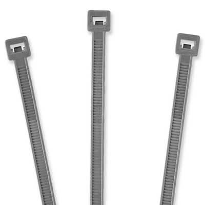 Nylon Cable Ties - 18", Gray S-12356GR