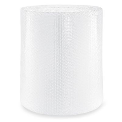  Rollo de burbujas de 48 pulgadas de ancho x 65 pies, burbujas  grandes de 1/2 pulgada perforadas de 12 pulgadas : Productos de Oficina