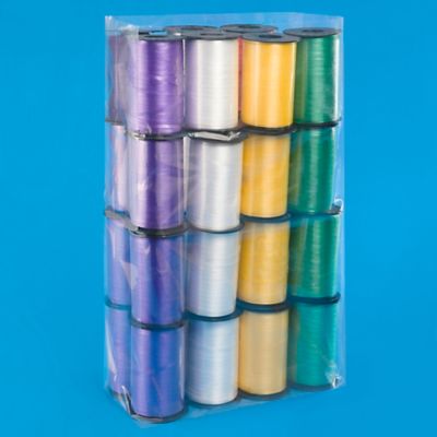 12 x 6 x 24" 2 Mil Gusseted Poly Bags S-124