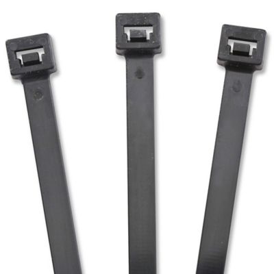 Black UV Stabilized Nylon Cable Ties - 21", 175 lb S-12406