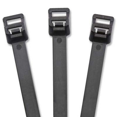 シート(つぼみ) Black UV Stabilized Nylon Cable Ties - 36