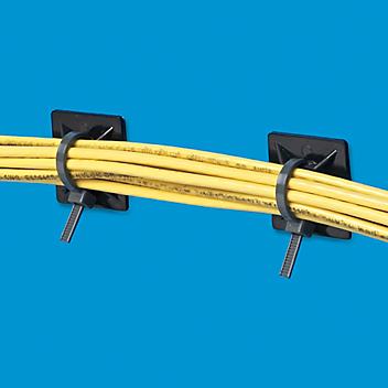 Cable Tie Mounts - 3/4", Black S-12410BL