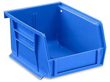 Plastic Stackable Bins - 5 1/2 x 4 x 3", Blue S-12413BLU
