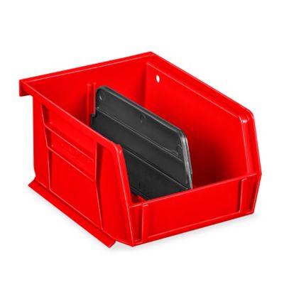 Plastic Stackable Bins - 5 1/2 x 4 x 3