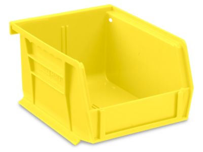 Small Yellow Parts Bin - Corrosion Resistant Stackable Bin