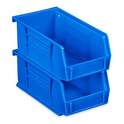 Plastic Stackable Bins - 7 1/2 x 4 x 3