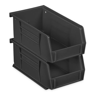 Plastic Stackable Bins - 7 1/2 x 4 x 3