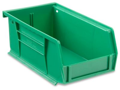 C614l Stackable Blue Plastic Storage Boxes With Lids / Cover 670