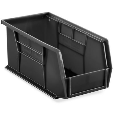 Plastic Stackable Bins - 11 x 8 x 7, Clear S-12416C - Uline