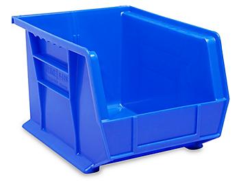 Plastic Stackable Bins - 11 x 8 x 7", Blue S-12416BLU