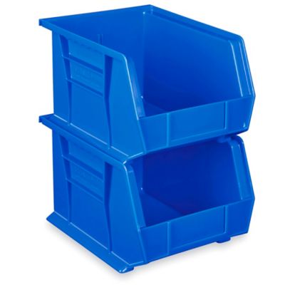 Plastic Shelf Bins - 7 x 12 x 6, Blue S-16276BLU - Uline