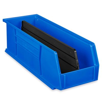 Plastic Stackable Bins - 15 x 5 1/2 x 5