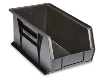 Giant Plastic Stackable Bins - 15 x 20 x 12 1/2, Gray S-11335GR - Uline