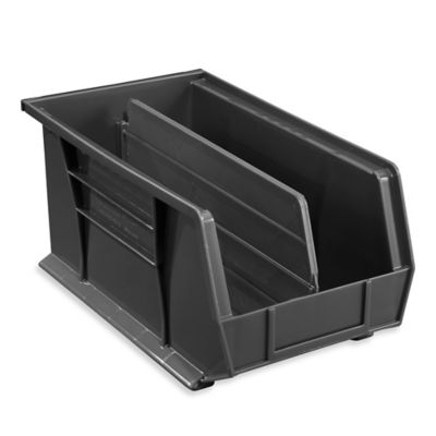 Plastic Stackable Bins - 15 x 8 x 7
