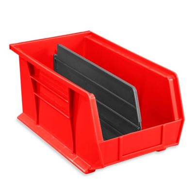 Plastic Stackable Bins - 15 x 8 x 7