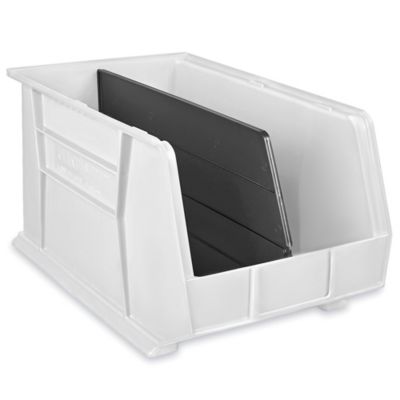 Vario Stacking Cube Whitewash, 14 Sq. x 15-1/8 H | The Container Store