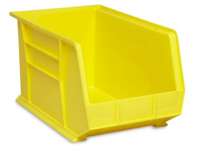 Extra Large Yellow Parts Bin - Corrosion Resistant Stackable Bin