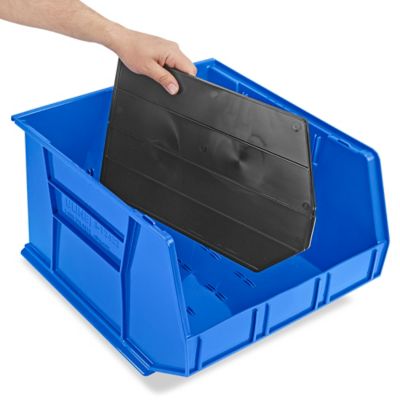 Divider for Self-Stacking Storage Bins